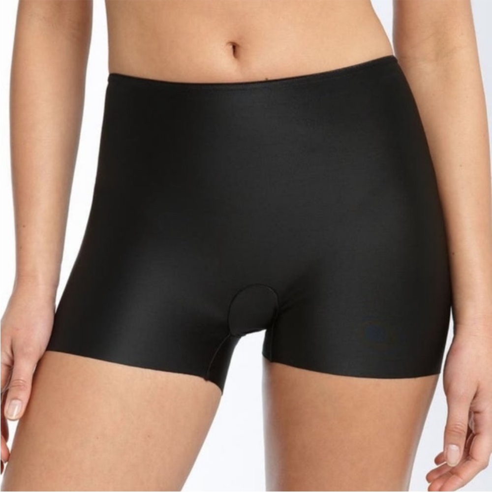 SPANX Black Slimplicity Shaper Shorts Sz S